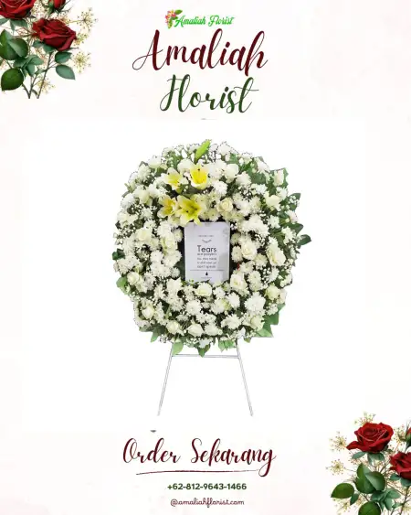 Krans Bunga Duka Dadi Mulya